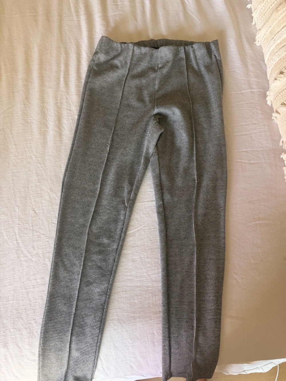 Sears Simply Styled Black and White Houndstooth Pants